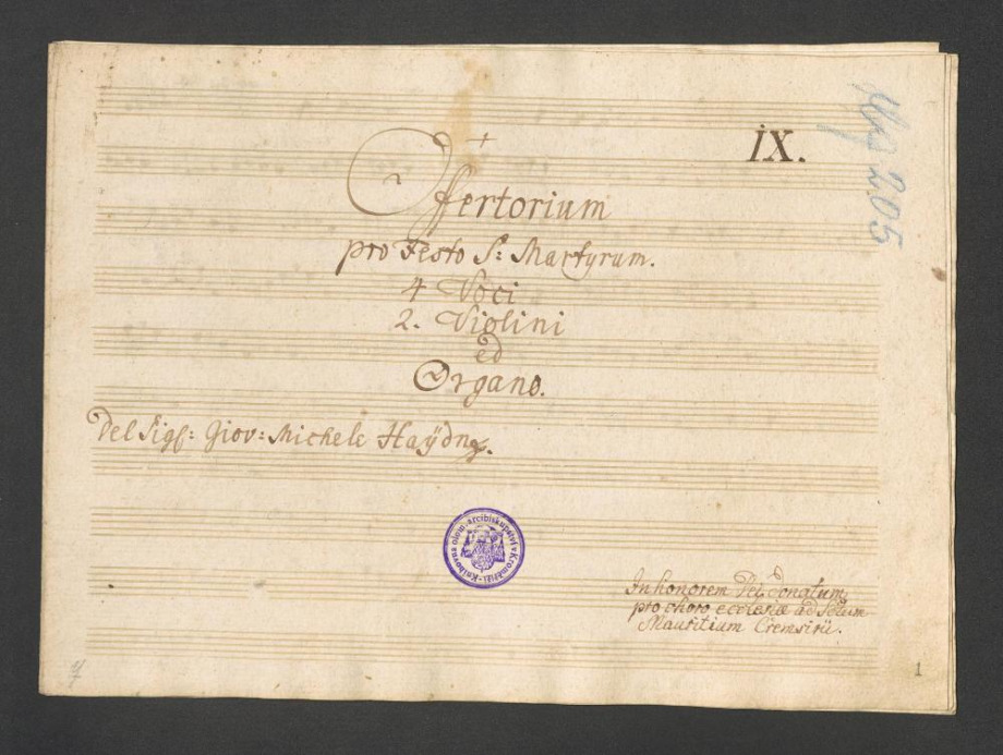 Offertorium pro Festo S. Martyrum