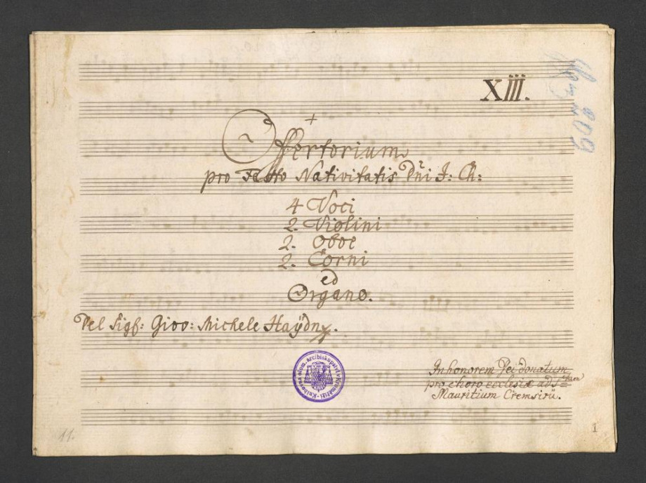 Offertorium pro Festo Nativitatis Domini J.Ch.