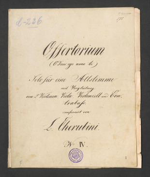 Offertorium (O Deus ego amo te) N.IV