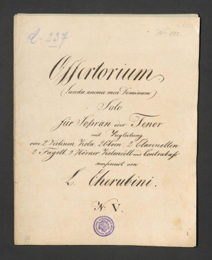 Offertorium (Lauda anima mea Dominum) N.V.