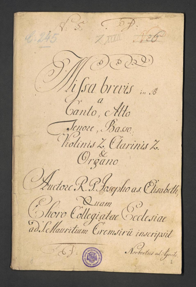 Missa brevis in B