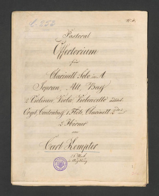 Pastoral Offertorium Op. 26