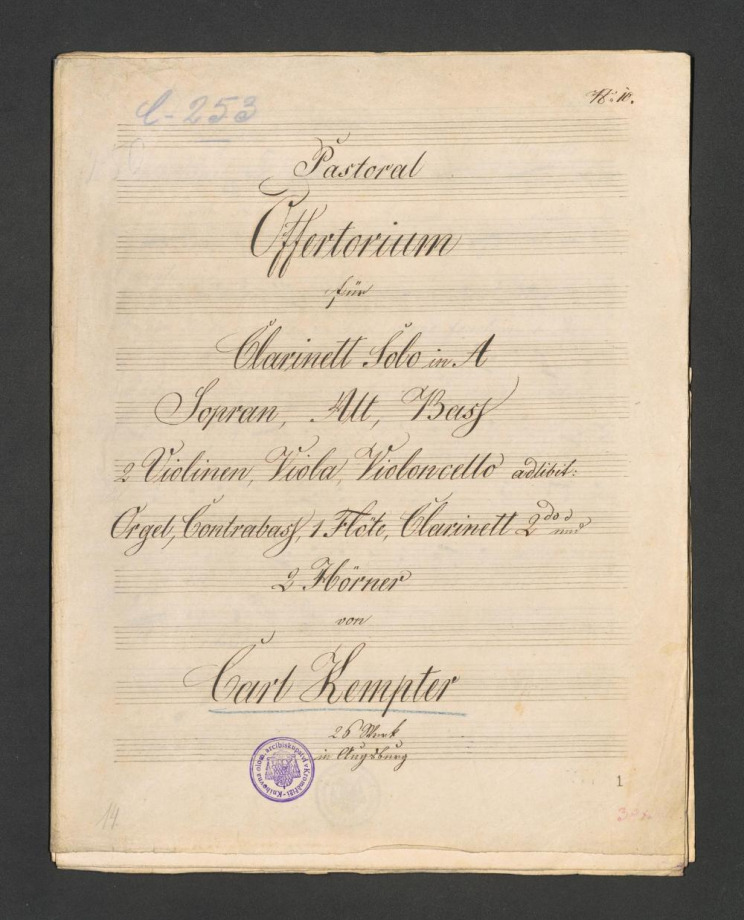 Pastoral Offertorium Op. 26