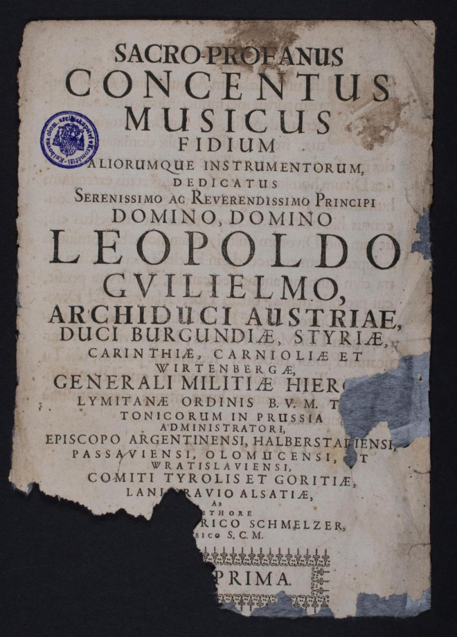SACRO-PROFANUS CONCENTUS MUSICUS