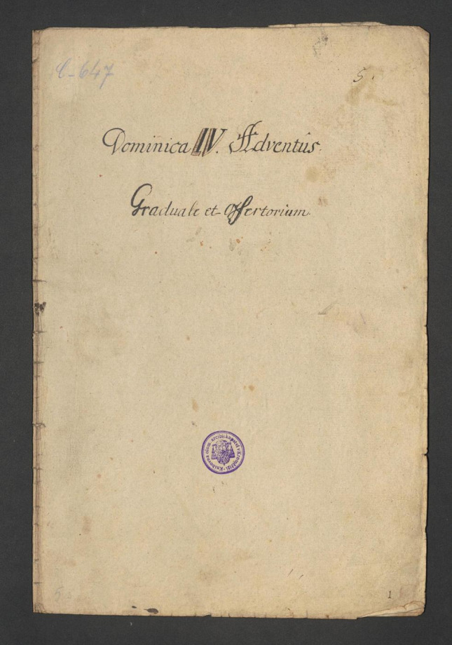 Dominica IV. Adventus