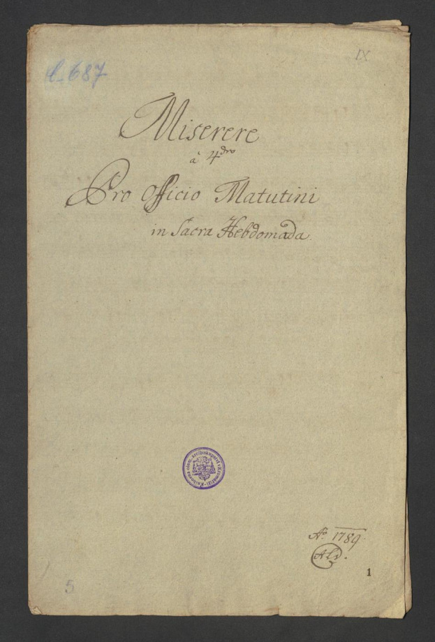 Miserere á 4