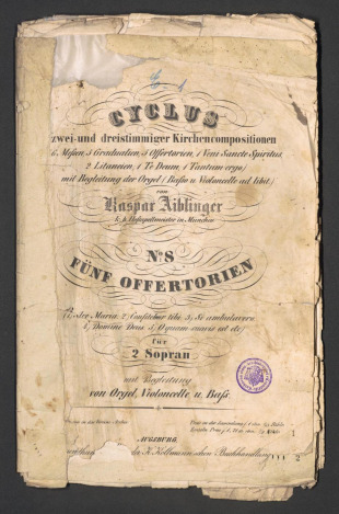 Cyclus dreistimmiger Kirchencompositionen