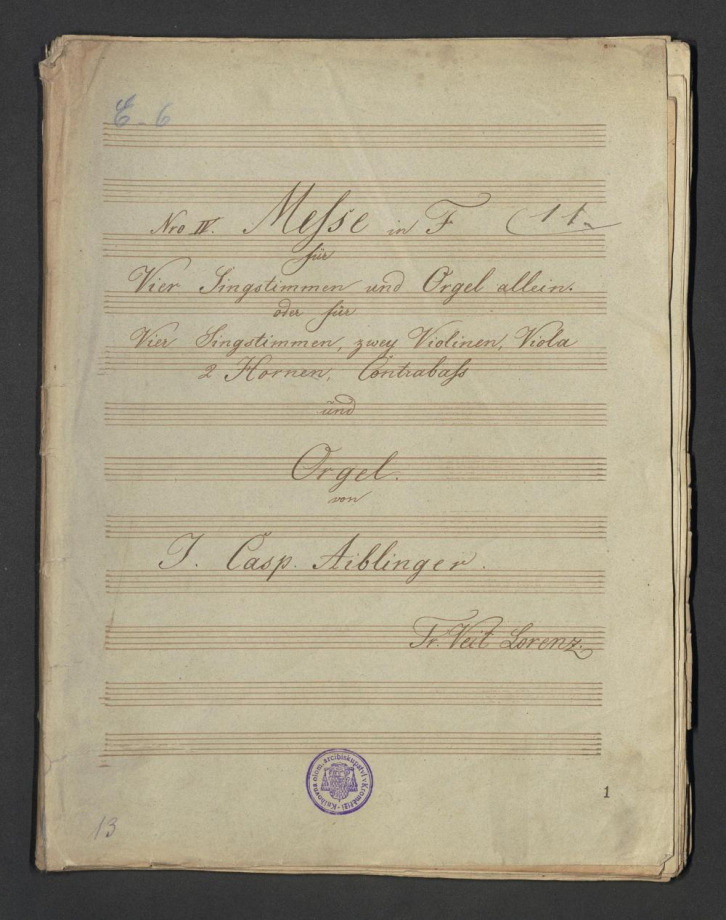 Messe in F. No. IV.