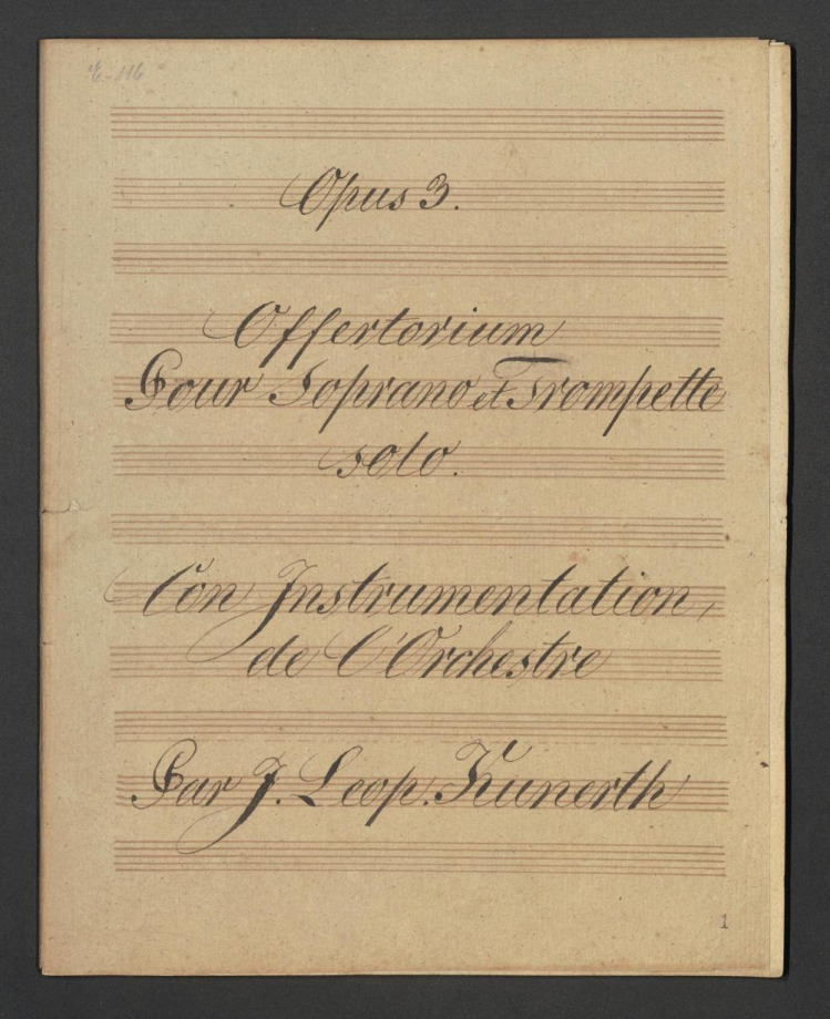 Offertorium Op. 3