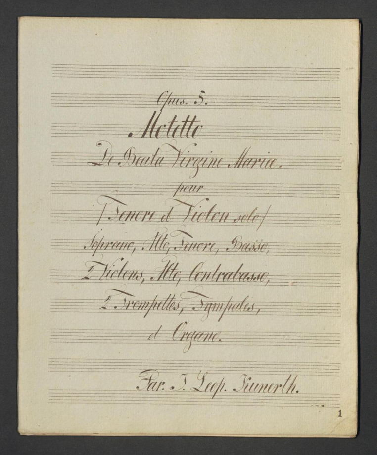 Motetto Op. 5