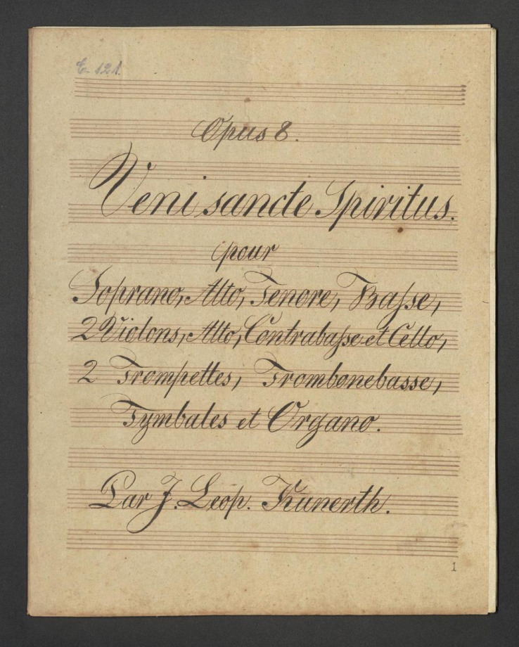 Veni sancte spir. Op. 8