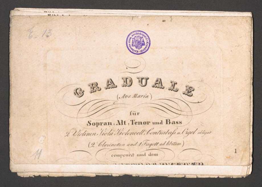 Graduale [Ave Maria] Op. 19