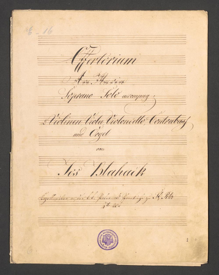 Offertorium [Ave Maria] Op. 4