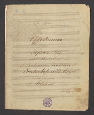 Offertorium Op. 1