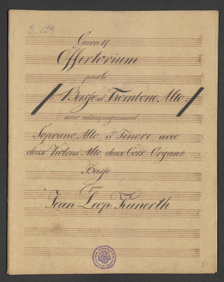 Offertorium Oeuvre 17