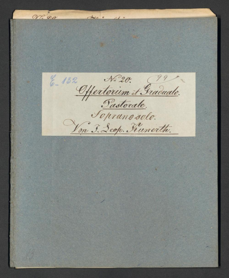 Offertorium et Graduale, Pastorale, No. 20