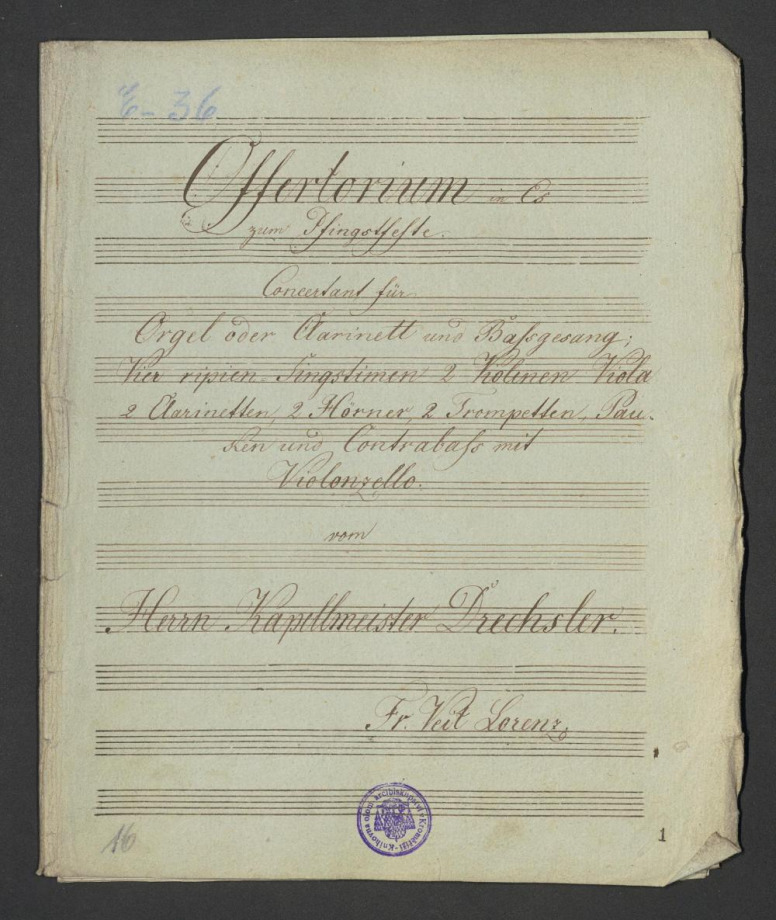 Offertorium in Es