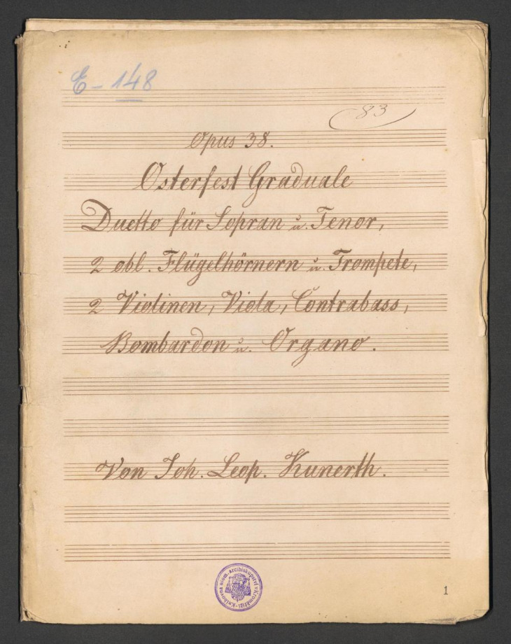 Osterfest Graduale Opus 38
