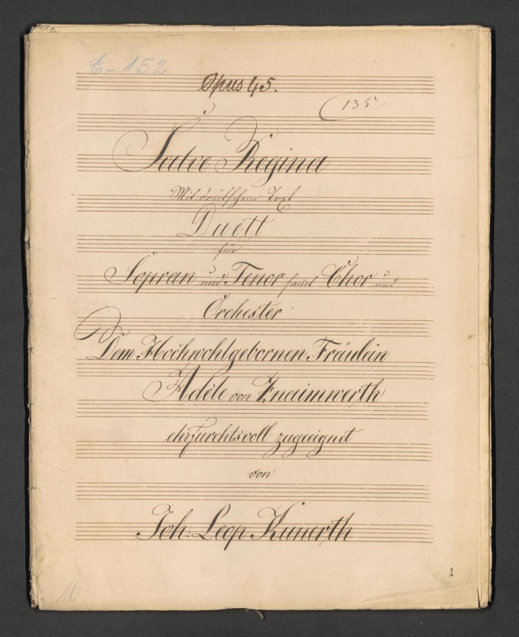 Salve Regina Opus 45
