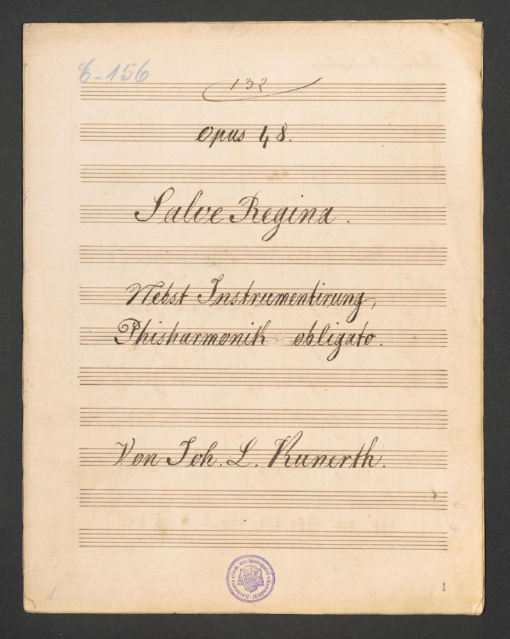 Salve Regina Opus 48