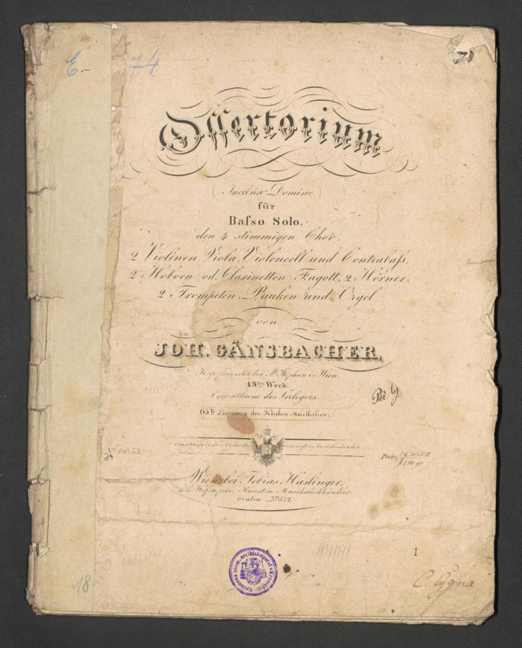 Offertorium (Inclina Domine) Op. 43