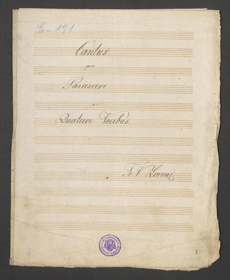 Cantus pro Parascese