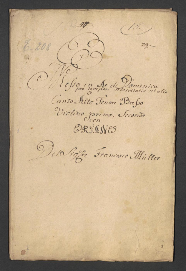 Messa in A di Dominica pro tempore Nativitatis velalio