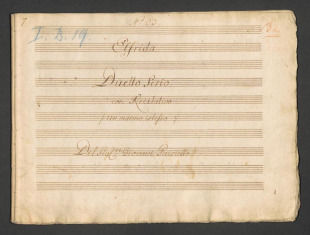 "Elfrida" Duetto Serio con Recitativo