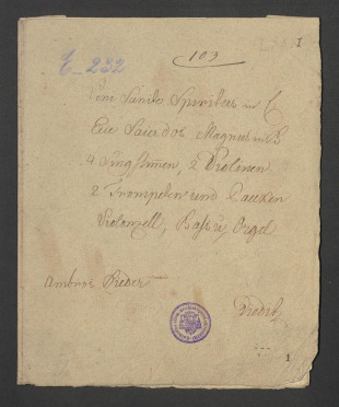 Veni Sancte Spiritus in C