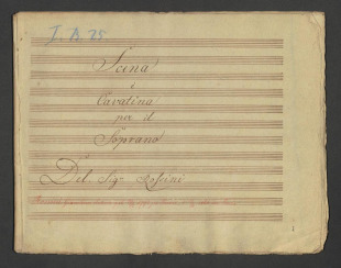 Scena è Cavatina per il Soprano