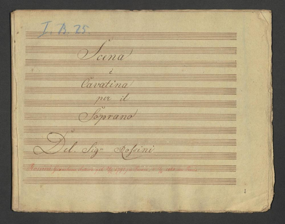 Scena è Cavatina per il Soprano