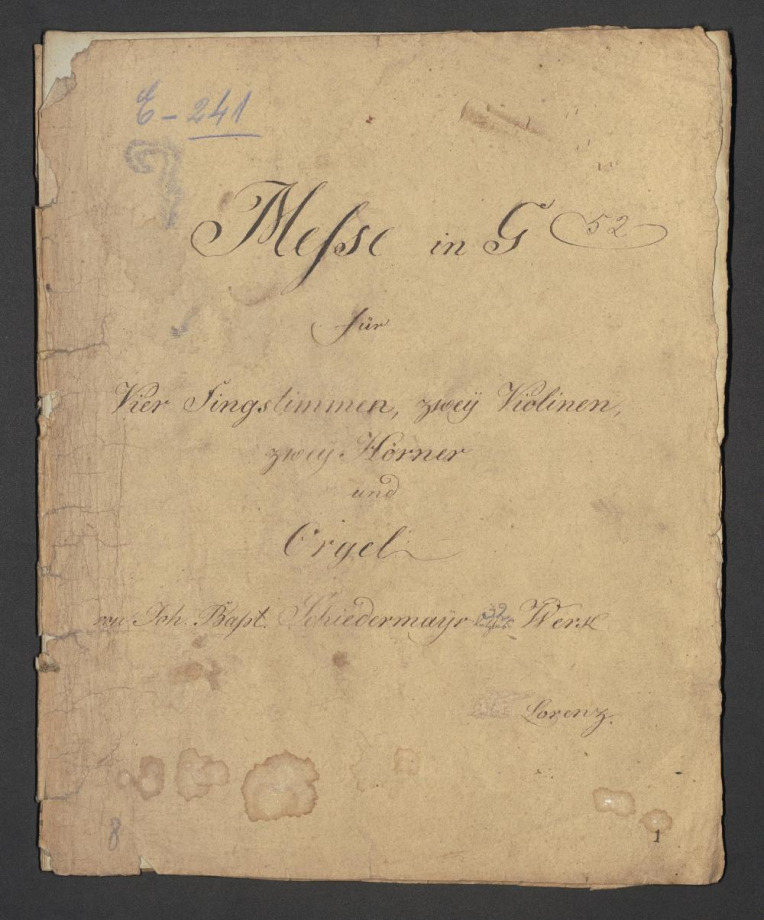 Messe in G Op. 32