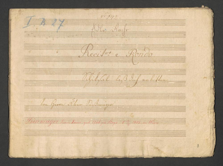 Recitativo e Rondo