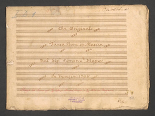 Che Originali. Farsa posta in Musica