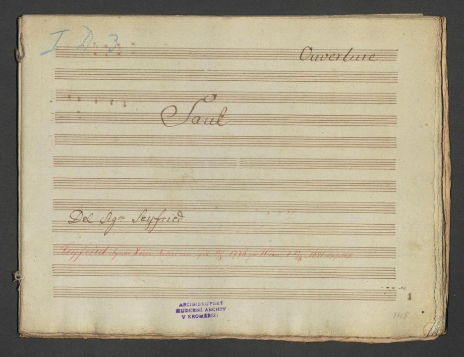 Saul. Overture