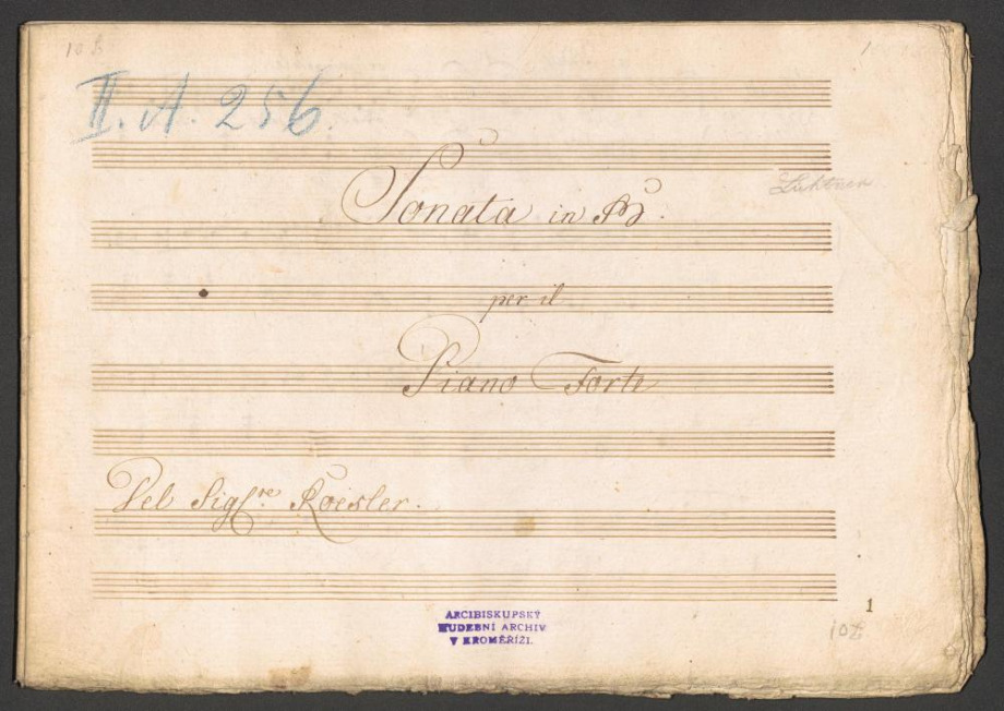 Sonata in B