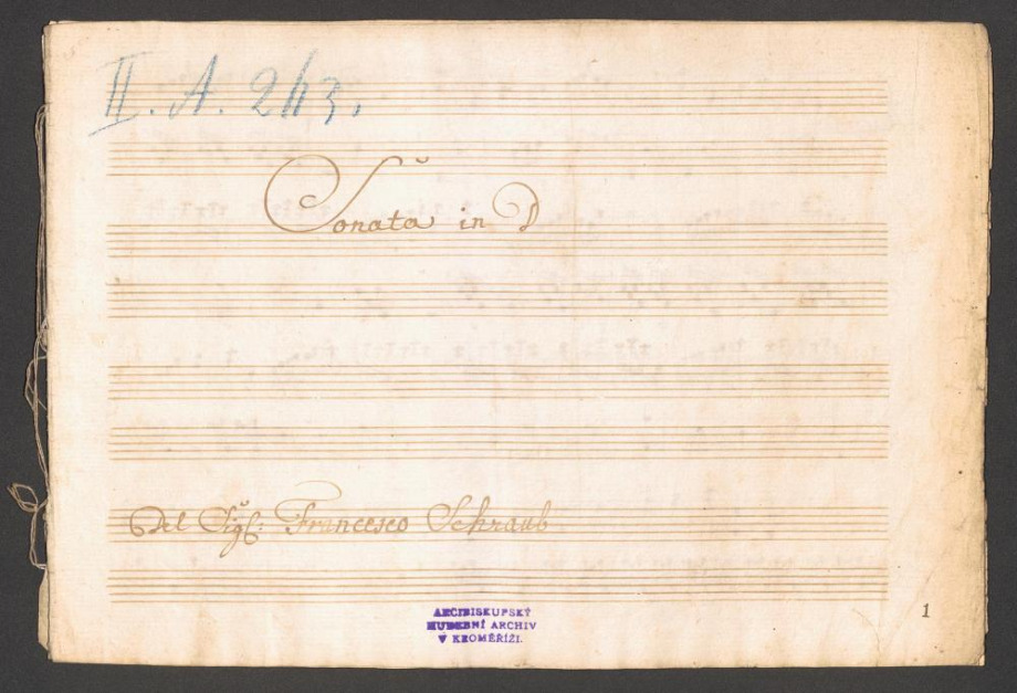 Sonata in D 