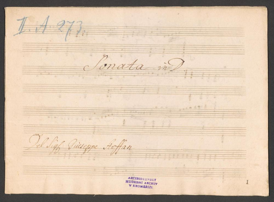Sonata in D 