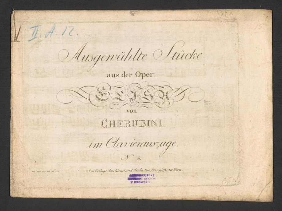 Ausgewählte Stücke aus dem Oper Elisa