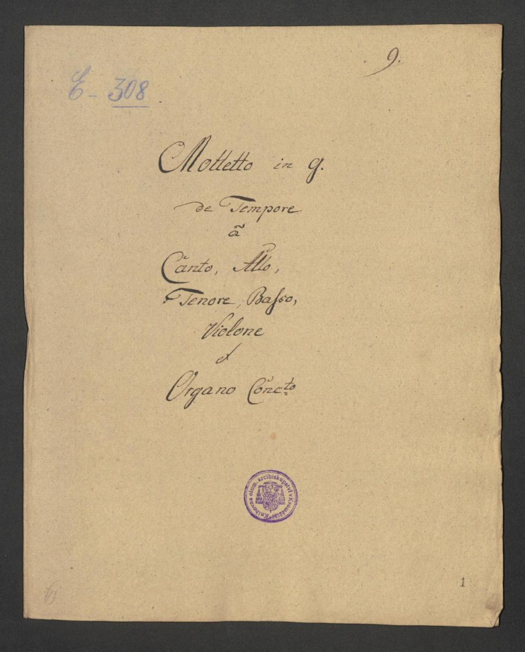 Mottetto in G de Tempore