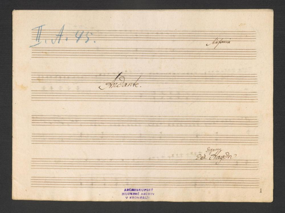 Andante ; Sinfonia 
