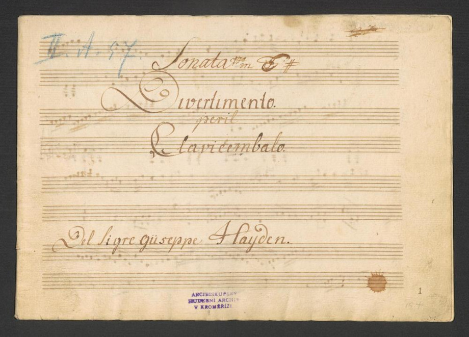 Divertimento ; Sonata in F