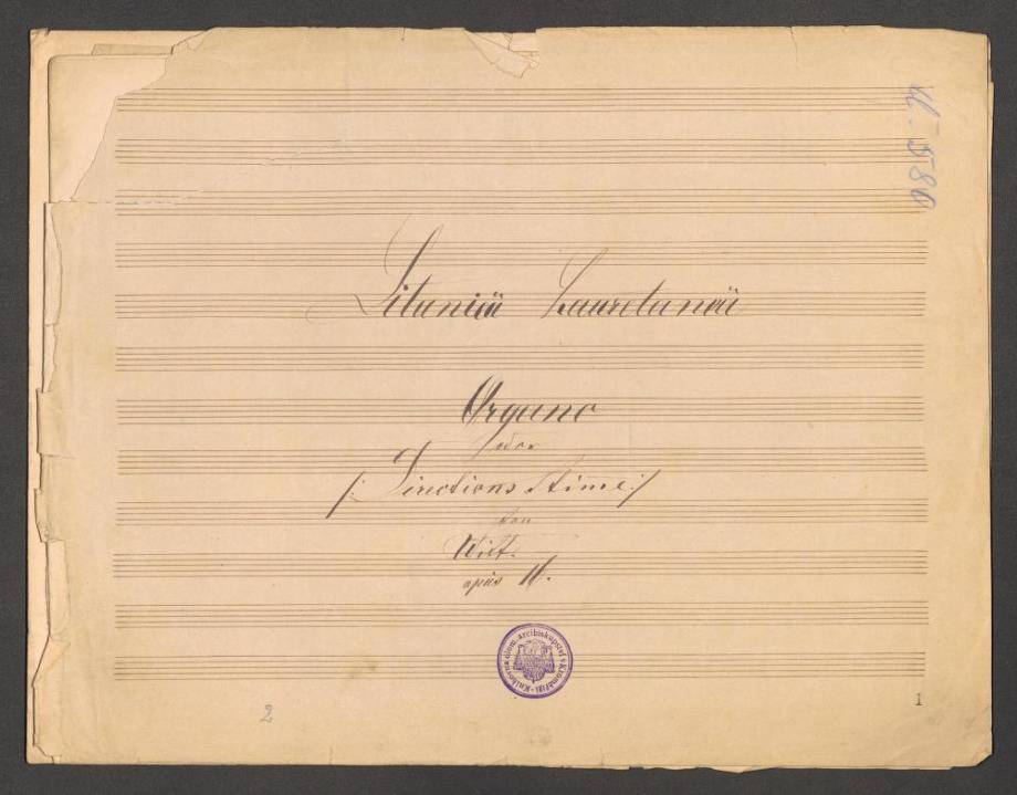 Litaniae Laurentanae Op. 16
