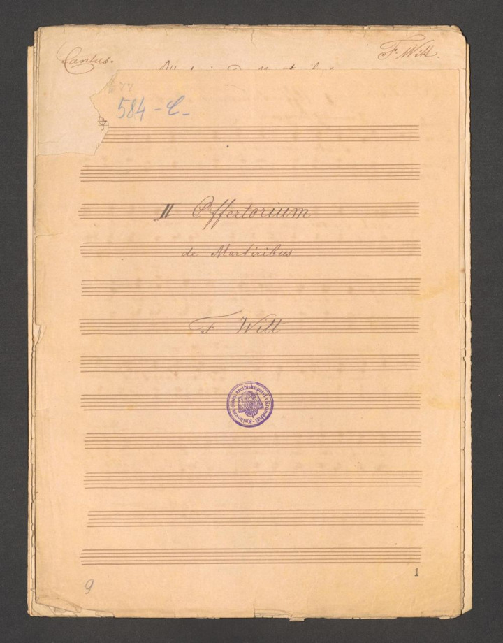 II. Offertorium de Martyribus
