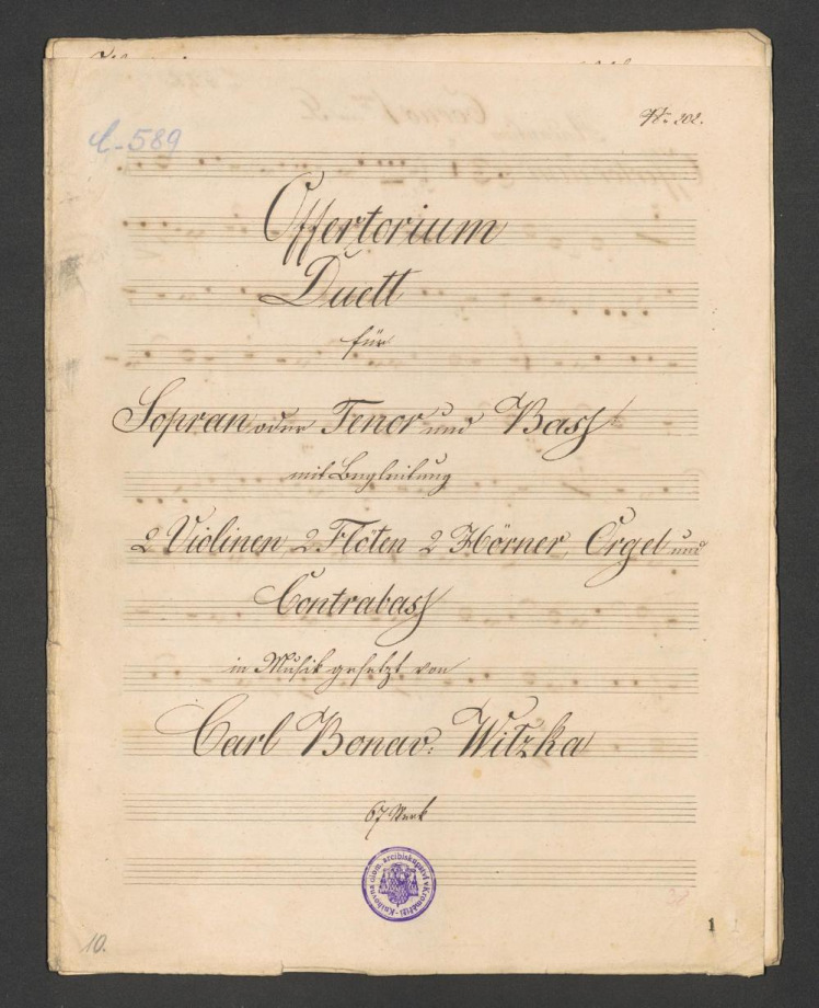 Offertorium Duett Op. 67