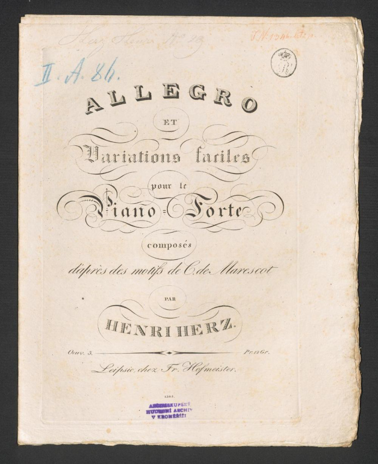 Allegro et Variations faciles