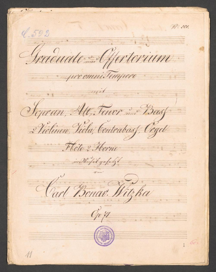 Graduale und Offertorium pro omni Tempore Op. 71