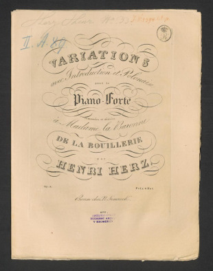 Variations avec Introduction et Polonaise