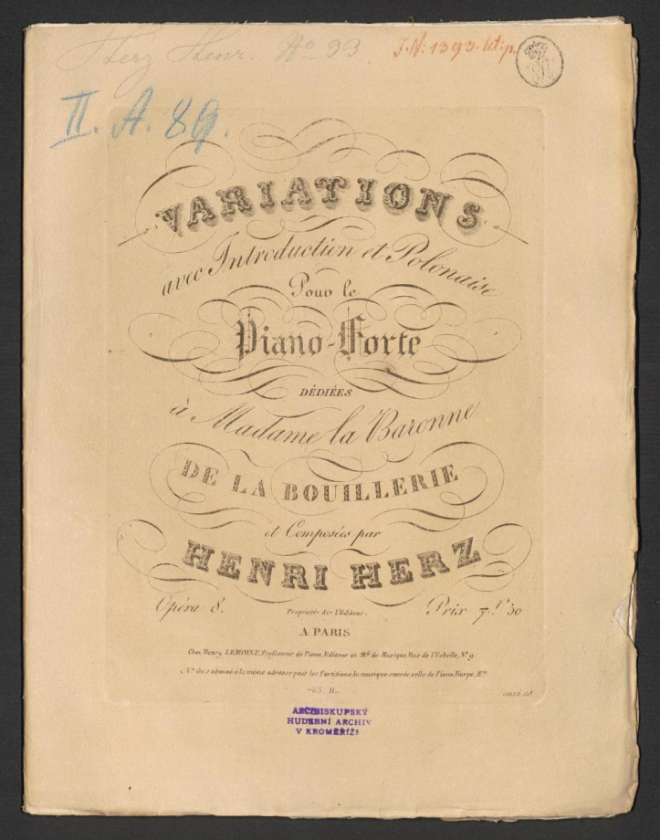 Variations avec Introduction et Polonaise