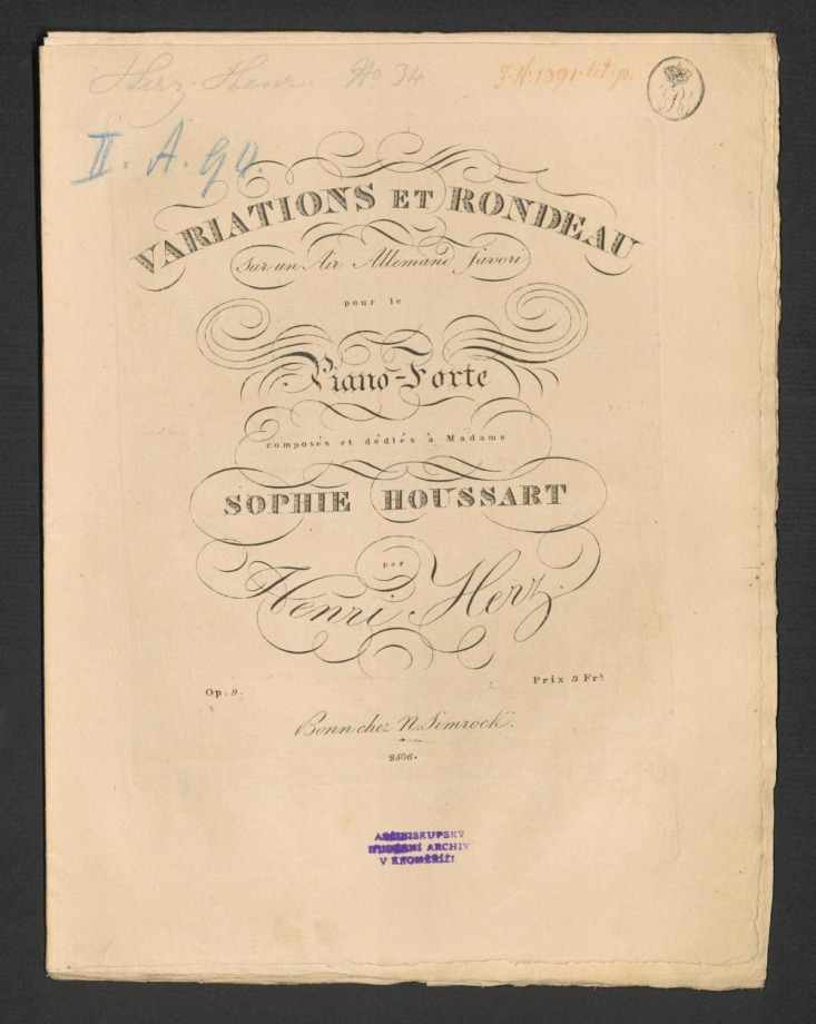 Variations et Rondeau